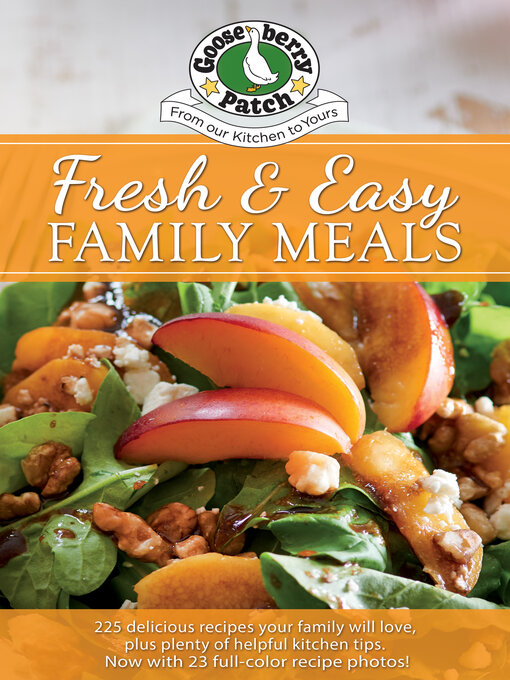 Title details for Fresh & Easy Family Meals by Gooseberry Patch - Wait list